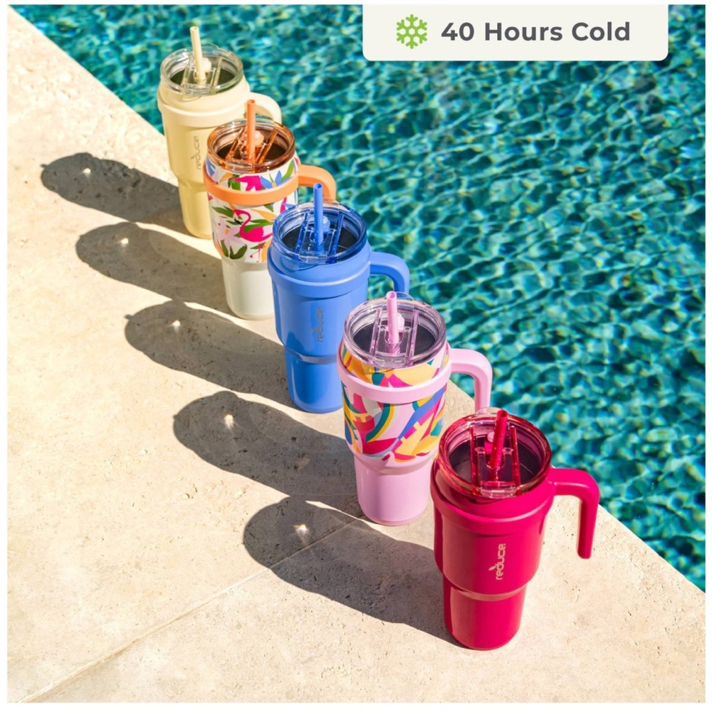 Reduce - 40oz. Insulated Tumbler with handle - Picture 7 of 8